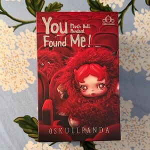 Skull Panda You Found Me Plush Doll Pendant blind box